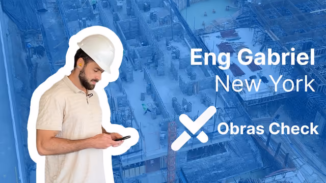 Depoimento em vídeo do Eng. Gabriel, Obra New York