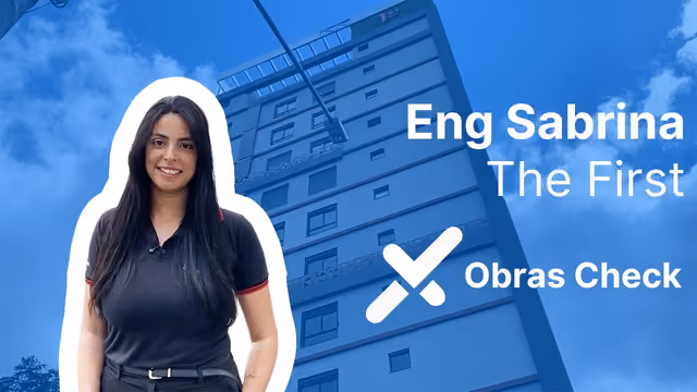 Depoimento em vídeo da Eng. Sabrina, Obra The First